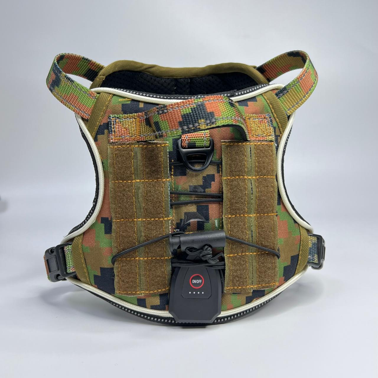 Camouflage LED Dog Harness XH-04